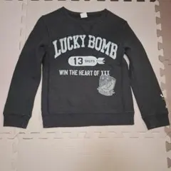 KRIFFMayer 黒のスウェットトレーナー 120cm