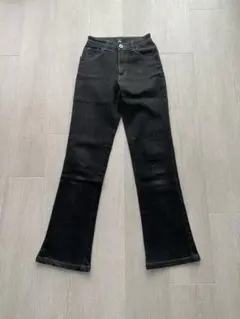 SOMETHING/美脚Venus jeanブーツカットデニムパンツ/ブラックのサムネイル