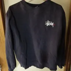23aw STUSSY ネイビー スウェット Mサイズ 廃盤品 2025年最新】STUSSY カラー：ネイビー系 トレーナー・スウェット