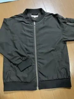 GLOBALWORK140センチ　ブラック MA-1スタイル ジャケット