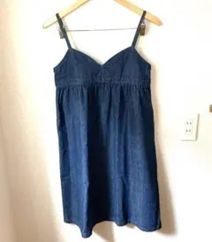 【難あり】ドゥファミリーDO!family　ワンピース　　デニム