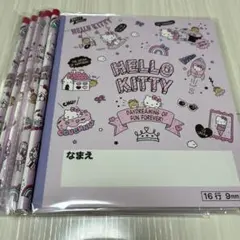 ハローキティ　ノート&えんぴつ