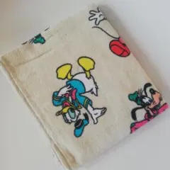 ディズニー　ミッキー　フェイスタオル　タオル　ミニー　ドナルド　デイジー