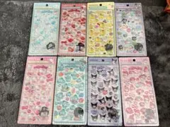 サンリオ ボンボンドロップシール 3Dシール 8枚セット