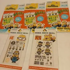minions ミニオンズシール&ネイルシールセット