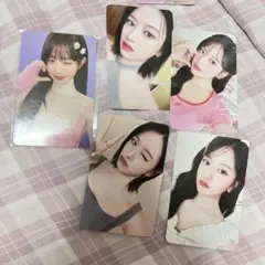 バラ売り可　IVE ユジン ウォニョン 特典 トレカ