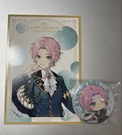 ハピトリ　クリスマス　アニメイト特典　缶バ　夕陽リリ