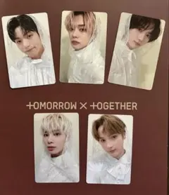 【匿名配送】TXT SHINE×TOGETHER コンプ⭐︎5枚セット