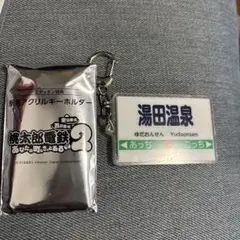桃太郎電鉄2 湯田温泉 駅名アクリルキーホルダーSwitch エディオン予約特典
