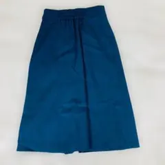 アンデミュウ Andemiu ロングスカート 青 ブルー Mサイズ 【115】