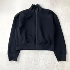 ユニクロ ドライスウェットリラックスブルゾン　　黒 Ｍ ジップアップ　パーカー