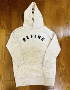 【earth music&ecology】グレー パーカー フリーサイズ