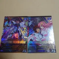 上*天様 アーセナルベース　キラ&ラクス マイティーストライクフリーダム Uレア