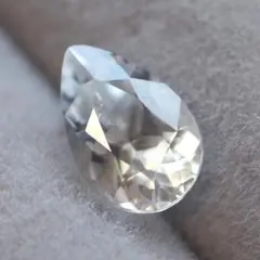 K18PG モルガナイト2ct ＆ ダイヤ ペンダントトップ （刻印あり 