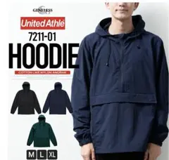 United Athle 7211-01 フーディ M