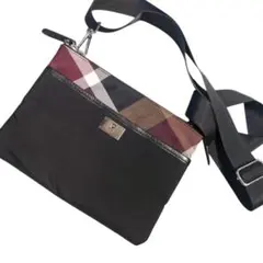 ブラックレーベルクレストブリッジ　サコッシュ　ショルダー　ノバチェック　三陽商会のサムネイル