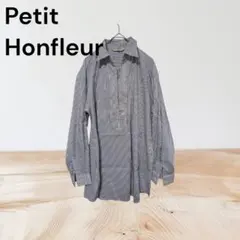 Petit Honfleur ストライプ 長袖シャツ サイズ9のサムネイル