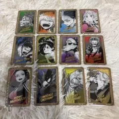 ヒロアカ原画展 箔押しクリアカードコレクション 12枚セット