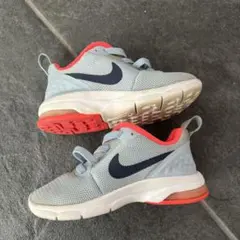 Nike Air ベビーシューズ グレー/オレンジ　13センチ