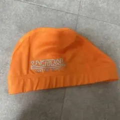 CENTRAL SPORTS 水泳帽 オレンジ　L