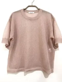 natural couture ラメシアーゆるニットプルオーバーのサムネイル