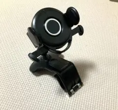 車載スマートフォンホルダー クリップ式 ブラック