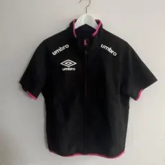 umbro 黒/ピンク ジップアップジャージのサムネイル
