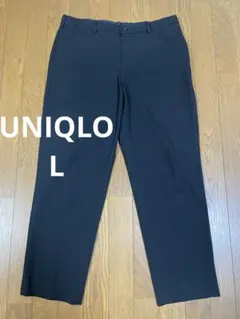 UNIQLO サイズL スマートアンクルパンツ　ブラック
