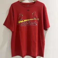 Majestic USA製 90s MLB「セントルイス・カージナルス」Tシャツ - メルカリ