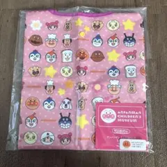 アンパンマン ドキンちゃん ミュージアム ミニエコバッグ にこにこ 総柄 ピンク