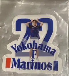マリノス マリガチャ クリアステッカー 角田涼太朗