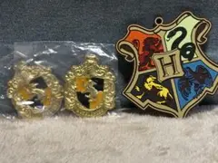 ハリーポッター 一番くじ ラバーコースター＆ハッフルパフ ピンバッジ3点セット
