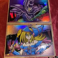 遊戯王 ホログラムカード 初代 ブラックマジシャン ブラックマジシャンガール