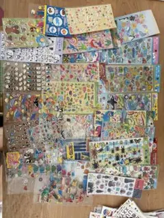 多様なデザインのシールセット