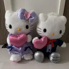 ハローキティ カップルぬいぐるみ