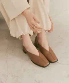 ナチュラルパイソンバブーシュ