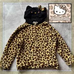 サンリオ sanrio ハローキティ 豹柄 パーカー usj ユニバ にも