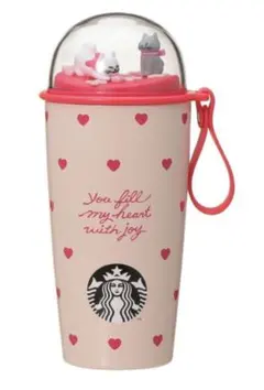 スターバックス バレンタインカップシェイプステンレスボトルハート355ml