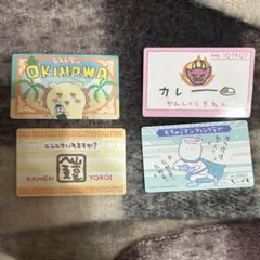 ちいかわ　バラエティカード　4枚