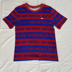 【SALE】NIKE ナイキ フットボール ボーダー 総柄 プリント Tシャツのサムネイル