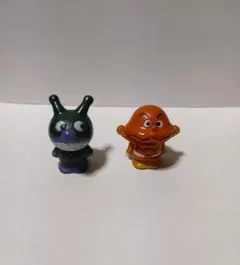 カレーパンマン バイキンマン ミニセット 初期 80年代 レトロ 当時物