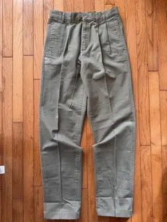 「新品」EddieBauerエディーバウアー2タックチノパン カーキ コットン