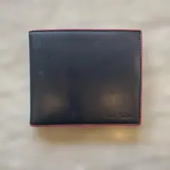 Paul Smith 二つ折り財布 黒（内側：深海柄） - メルカリ