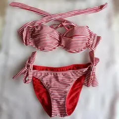EMODA ボーダー ビキニ セパレート水着のサムネイル
