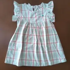 POLO Baby☆ワンピース☆ミントグリーン　チェック☆90のサムネイル