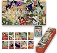 ワンピース　アニバーサリー　英語　浮世絵　スリーブ　未開封 オフィシャルスリーブ【英語版 1st ANNIVERSARY SET】 サニー号