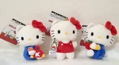 ハローキティ クラシックマスコット 3点セット バッグ リンゴ他