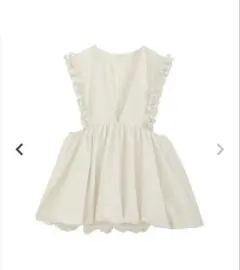 fitmore バルーンフリルジレ