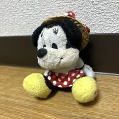 ミニー　ミニーマウス　ぬいぐるみ　キーホルダー　レトロ