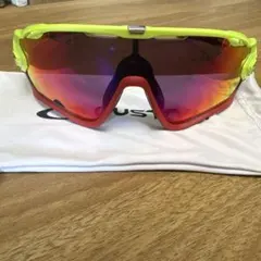 OAKLEY Jawbreaker サングラス ネオンイエロー レッド
